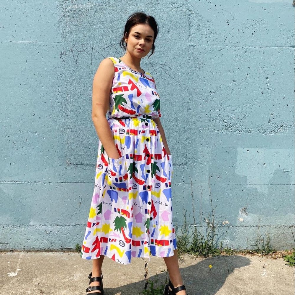 Nooworks A-OK Apron Skirt — Like new